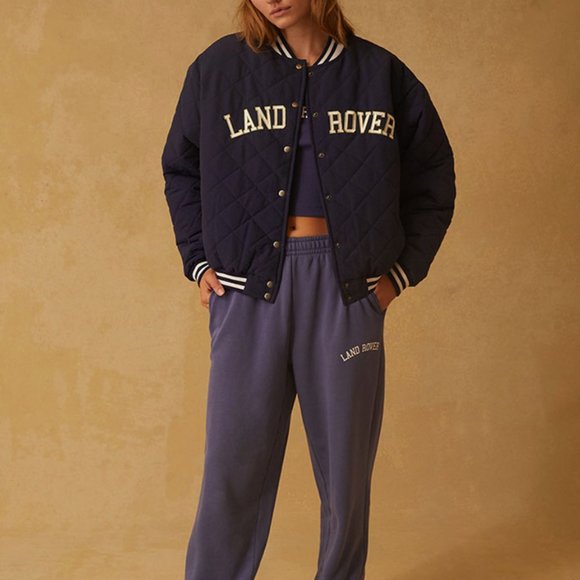 NWT PacSun XS/S Land Rover Quilted Bomber Jacket - Picture 4 of 4